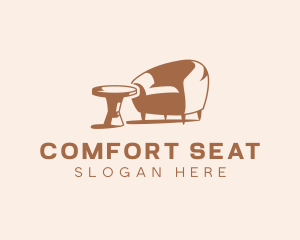 Coffee Table Chair logo design