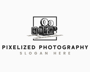 Movie Film Camera logo design