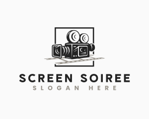 Movie Film Camera logo design