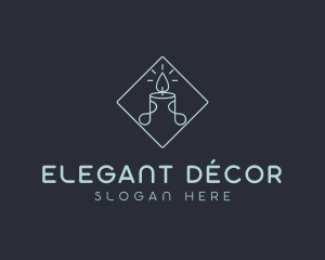 Decor Candle Boutique logo design