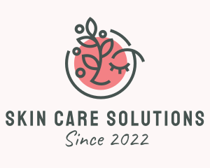 Herbal Cosmetics Skin Care logo design