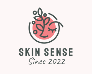 Herbal Cosmetics Skin Care logo design