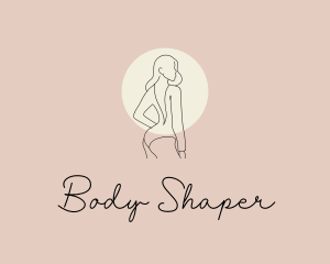 Minimalist Sexy Swimsuit logo design