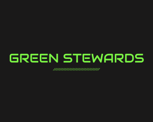 Green Software Wordmark  logo design