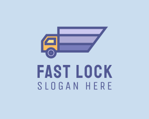 Speedy Truck Courier logo design