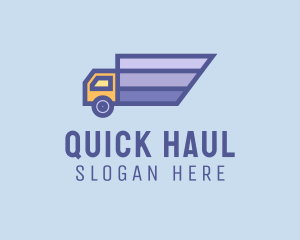 Speedy Truck Courier logo design