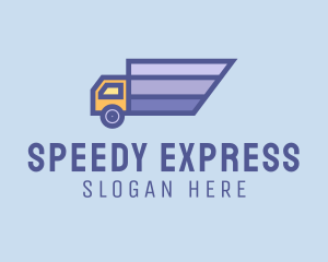 Speedy Truck Courier logo design