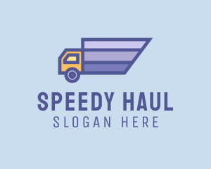 Speedy Truck Courier logo design