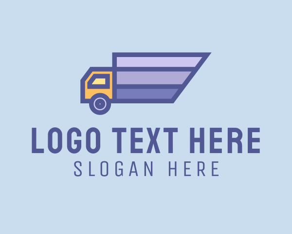 Cargo Truck logo example 2