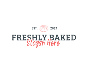 Retro Patisserie Bakeshop logo design