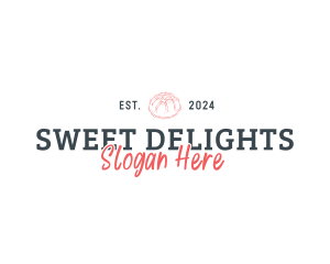 Retro Patisserie Bakeshop logo design