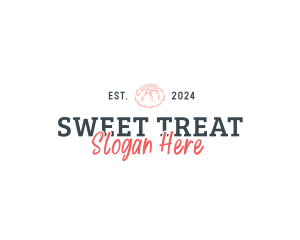 Retro Patisserie Bakeshop logo design