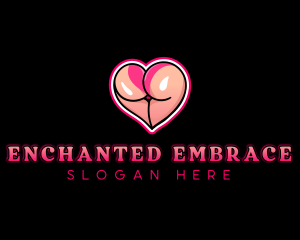 Erotic Heart Ass logo design