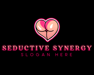 Erotic Heart Ass logo design