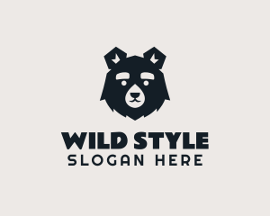 Wild Bear Eyebrows logo design