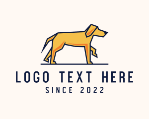 Walking Pet Dog logo