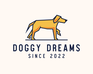 Walking Pet Dog logo