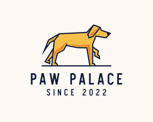 Walking Pet Dog logo
