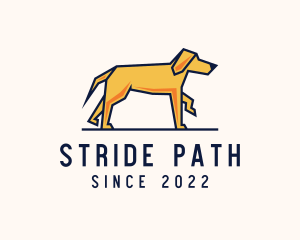 Walking Pet Dog logo