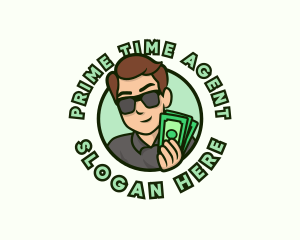 Cash Money Guy logo design