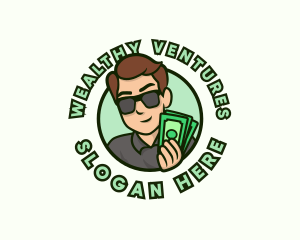 Cash Money Guy logo design