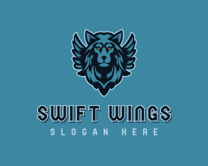 Wolf Wings Gaming logo design