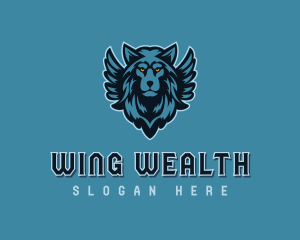 Wolf Wings Gaming logo design