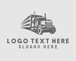 Freight Shipment Trucking logo