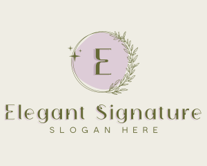 Garden Wreath Boutique logo design