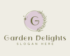 Garden Wreath Boutique logo design