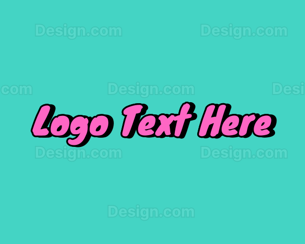 Retro Pop Art Business Logo