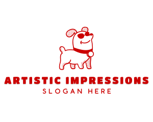 Cool Pet Dog logo design