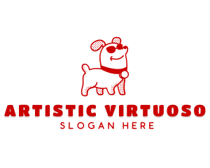 Cool Pet Dog logo design