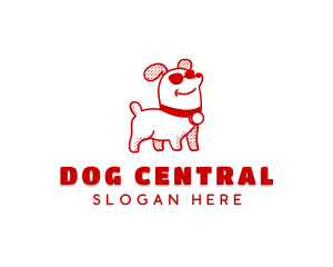 Cool Pet Dog logo design