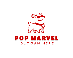 Cool Pet Dog logo design