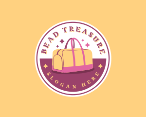 Cute Quirky Duffel Bag Logo