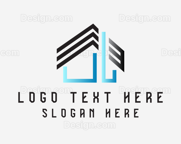 Minimalist Modern House Logo