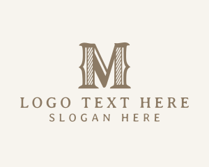 Premium Elegant Boutique Letter M logo