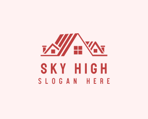 House Roof Apartment Logo