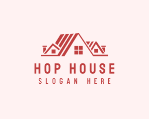 House Roof Apartment logo design