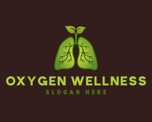 Lung Organic Plant Root logo