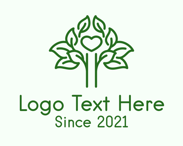 Vegetarian logo example 1