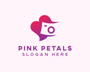 Romantic Photographer Camera logo design