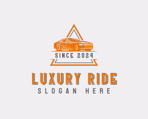 Sedan Vehicle Rideshare logo