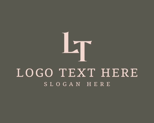 Typography logo example 3