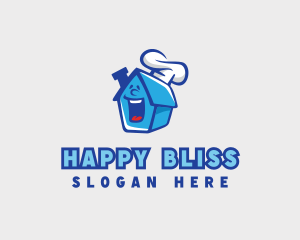 Happy Restaurant Chef logo design