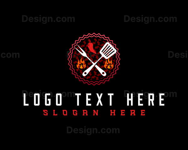 Sizzling Grill Cuisine Logo