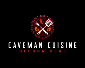 Sizzling Grill Cuisine logo design