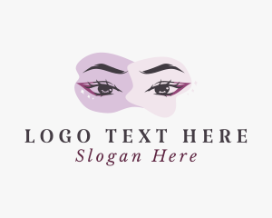 Beauty Eyelashes Woman logo