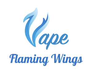 Blue Smoke Vape logo design